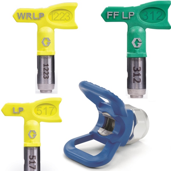 Graco RAC Low Pressure & Fine Finish Tip Selector